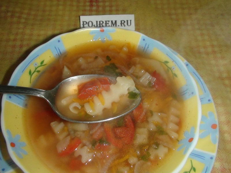 Рецепт овощного супа
