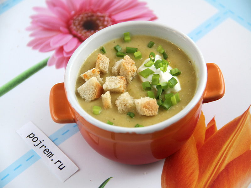 Рецепт суп пюре из капусты