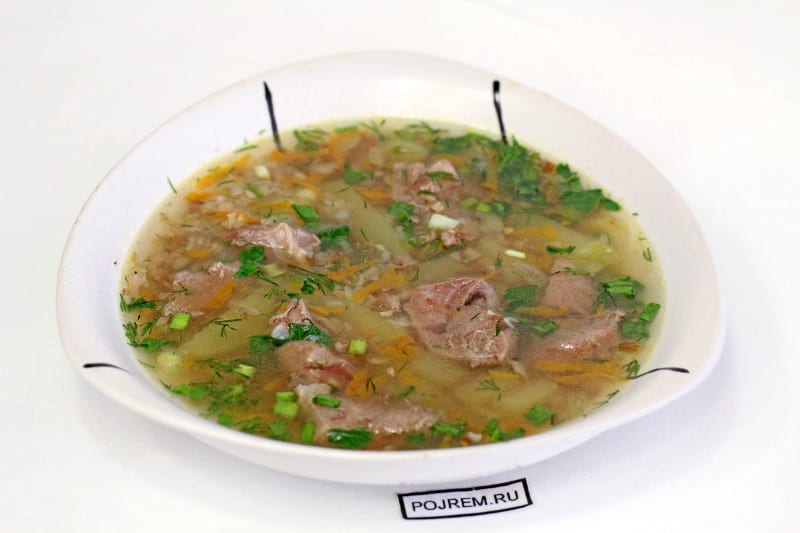 Гречневый суп рецепт без мяса