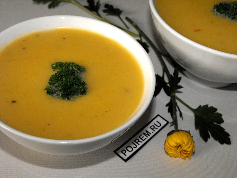 Рецепт сливочный суп пюре
