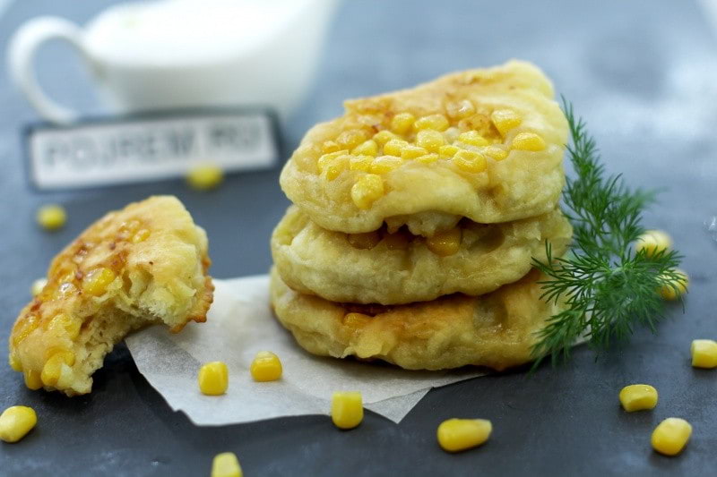 оладьи кукурузные