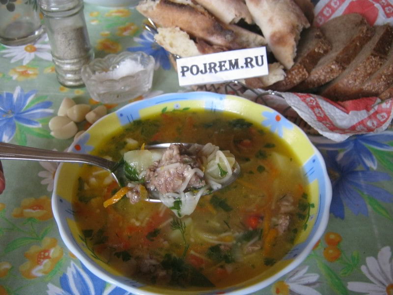 Рецепт Суп С Тушенкой Вкусный Фото Пошагово
