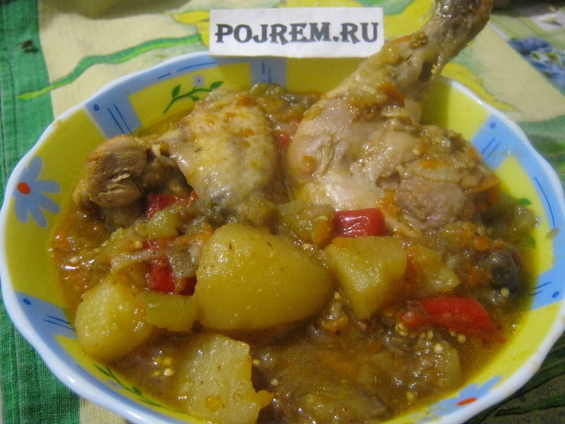 Соус из курицы с картошкой рецепт с фото пошагово