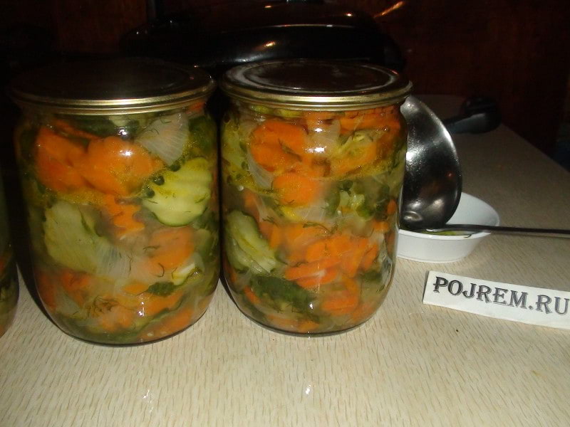 Вкусные заготовки салатов на зиму рецепты с фото