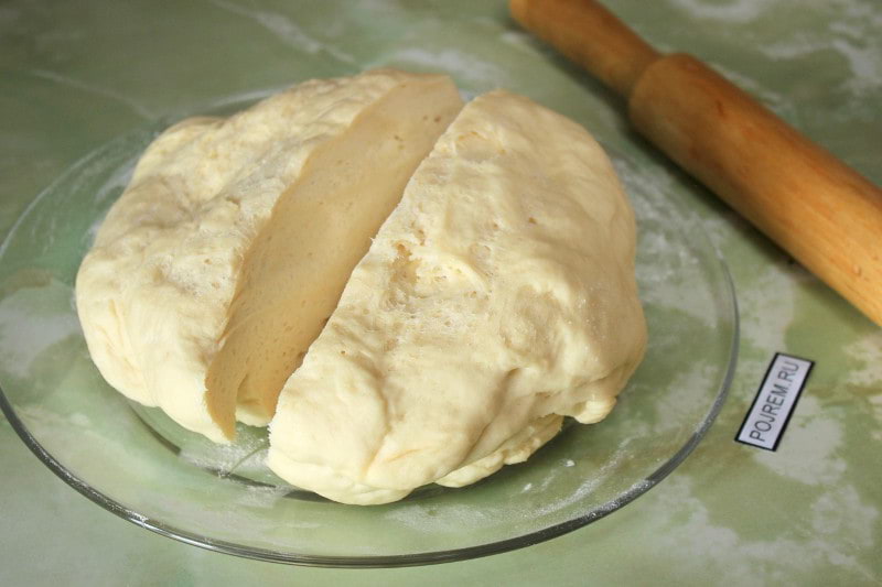 Дрожжевое тесто для пирожков рецепт пошагово с фото