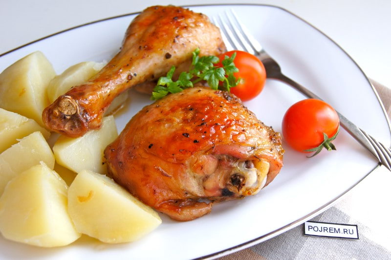 Курица, маринованная в соевом соусе - рецепт с фото на Pojrem