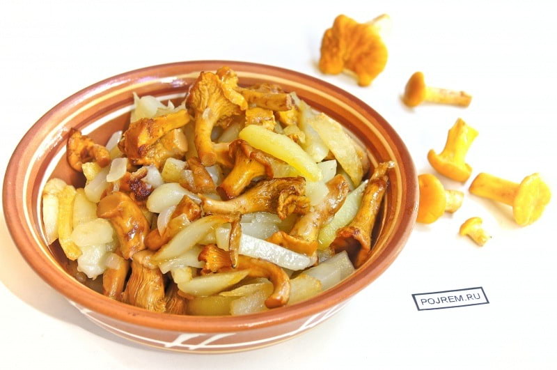 7 рецептов ароматной картошки с лисичками