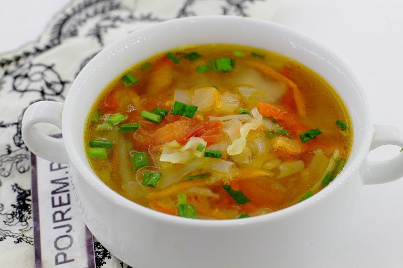 Крем-суп из капусты