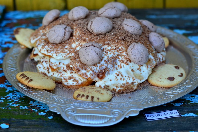 Торт черепаха рецепт классический со сметаной пошаговый с фото