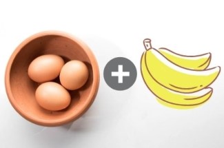 Два банана и два яйца. Проверка рецепта.